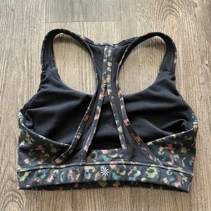 Athleta S/XS multicolored contender sports bra